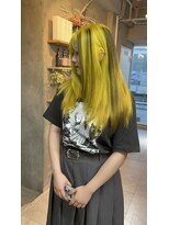 フォート(FORT)&nbsp;ケアブリーチダブルカラー　インナーカラー　ホワイト