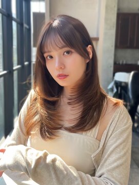 ザシー チェルシー 橋本(The C CHELSEA) 柔らかな内巻きロング/小顔レイヤー/The C CHELSEA