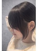 顔まわりの長さ・厚み・毛流れまで計算した小顔カット☆ 