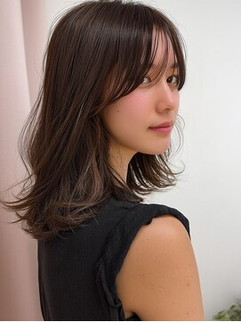 ヘア メイク ハク 横浜(hair make Haku) 着物ヘア/大人ガーリー/ダークアッシュ/似合わせカット/横浜駅