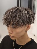 心斎橋ツイストスパイラルパーマ波巻きスパイラルマッシュ