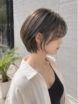 アリュール(ALLURE)の写真/大人の上品さを兼ね備えたショートStyleが人気☆高い技術力であなたに似合うショートをデザインします♪