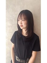 ボヌール 川西(Bonheur)&nbsp;今流行りのワンカールで仕上がるミディアムレイヤー