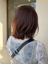 ヒイロ(hiilo.)&nbsp;しっかりボブラインに表面の軽さが可愛いレイヤーボブ♪