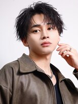 リップス 表参道店(LIPPS)&nbsp;【ルーズパーマ】刈り上げ センターパート