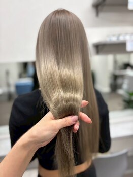 ミラージュ 船橋(Miraju)の写真/*髪にご褒美を*髪質改善水素トリートメントでうるツヤ美髪を実現　ブリーチ毛のゴワつきや枝毛も改善します