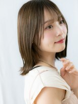 ドクターズサロン LAB 小山店&nbsp;ブリーチなしオリーブブラウンひし形くびレイヤーf小山20代30代
