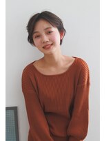 ヘアーサロン リノ(Hair Salon Lino) フラッフィーショートボブ　センターパート