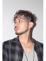 メリケンバーバーショップ フクオカ(MERICAN BARBERSHOP FUK)&nbsp;クラウドマッシュテクノセミウェットワイルドツーブロック24