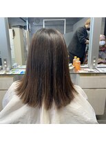 キャラ シャローネ 池袋(Chara Chalone)&nbsp;ナチュラルストレートセミディ【池袋/charachalone池袋/本松】