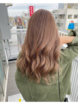 クリーム 大宮(CREAM) オレンジベージュハイライト