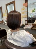 縮毛矯正柔らかボブ