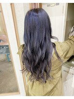 エイム ヘアメイク 横川店(eim HAIR MAKE) Blue silver