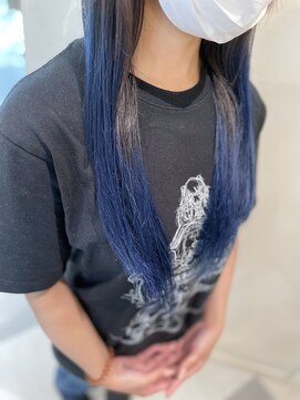 アース 小禄店(EARTH) カラー/透明感のあるブルーカラー