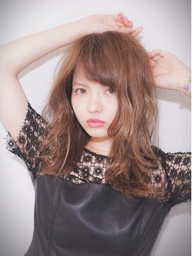 プレゼンス ブレインズ 下北沢(PRESENCE BRAINS) 『PRESENCE BRAINS』 無造作セミディウェーブ