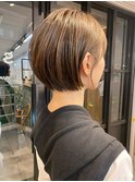 イメチェン/ハッシュカット/レッドブラウン[名古屋栄駅]
