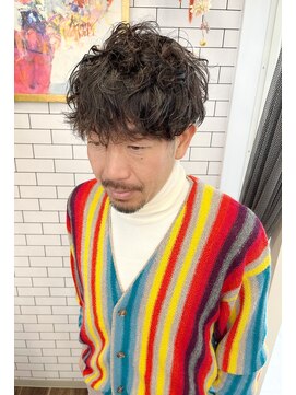 リール(THE RIRE.) *THE RIRE. メンズマッシュ×パーマスタイル*