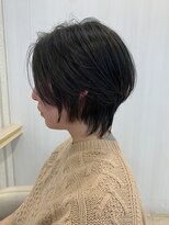 アッシュ 仙川店(Ash)&nbsp;30代40代50代耳かけショート前髪なしハンサムショートカット