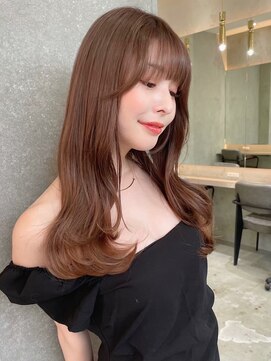 ロンドポレール 北千住(Lond polaire) くびれミディアム×グレージュ