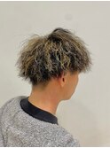 メンズヘア×パーマ