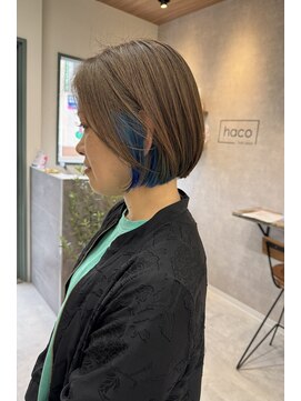 ハコ(haco) インナーブルー