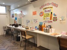 ドライスペースにはヘアケア商品を多数ご用意致しました