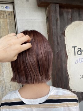 タエビスアリッサム(Taebis Alyssum) タッセルボブ×ピンクブラウン♪
