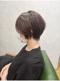 丸みショート/ベージュ系カラー