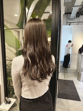 リムレス(LIMLESS) ミルクティーベージュラベンダーピンクダブルカラーブリーチ