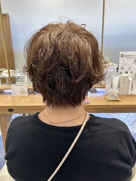 フラム(fulam) ショート×ニュアンスパーマ