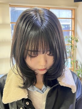 アトリエニューヨーク 三ノ輪店(Atelier NEWYORK) 艶々カラー　顔周りレイヤースタイル