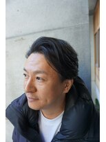 ザエバナンスクラブ 白金(THE EBANANS CLUB)&nbsp;ナチュラルかきあげミディアムヘア