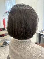 ウイ バイ ファースト 北四番丁店(u'i by first)&nbsp;顎上グラデーションボブ/癖まとまりイエローベージュカラー