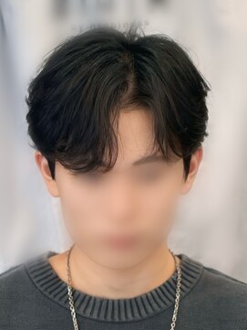 バース 梅田中崎町店(BIRTH) ニュアンスパーマ　センターパート　韓国