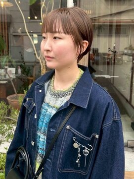 モク 大阪梅田店(MOK) 【春色】ベージュカラー