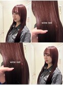 ワインレッドカラー