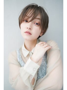 ギークス(GEEKS) 【GEEKS渋谷】オリーブグレージュ/大人ショート/春夏カラー/小顔