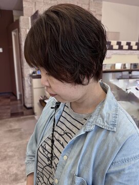 アンジュ 篠ノ井店(ange) 20代30代40代50代デジタルパーマショートスタイル