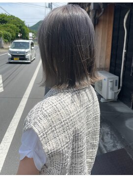 フォルムヘアデザイン 桐生店(FORME hair design) 【aica】ブリーチ有りシルバーカラー