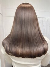 ◇NUMBER天王寺の髪質改善×デザインカラー◇パサつきダメージをケアしながら、ツヤ・色もちアップを叶える