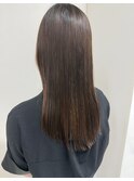 自然な真っ直ぐ！オイルストレートでダメージレス縮毛矯正！！