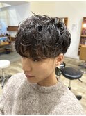 モテるメンズパーマナチュラルパーマニュアンスパーマ堀江新町