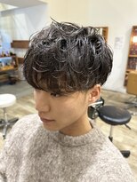 ピークスヘア(peaks hair) モテるメンズパーマナチュラルパーマニュアンスパーマ堀江新町