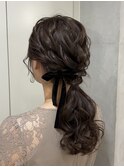 ヘアセット/ヘアアレンジ/結婚式お呼ばれヘア