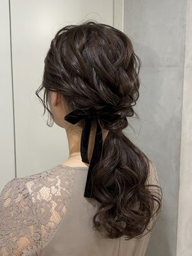 デューヘアー(due hair) ヘアセット/ヘアアレンジ/結婚式お呼ばれヘア