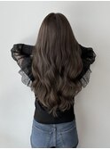 ★ミルクティーブラウンのエクステでまるで地毛