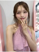 結ん可愛い顔まわりcut