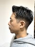 【Men's】カット＋マイクロバブル　￥7,370　→　￥5,896