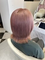 髪屋 紬&nbsp;ピンクベージュ/ダブルカラー