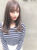 リシェル(RICHEL)&nbsp;透明感カラー　前髪カット　簡単スタイリング